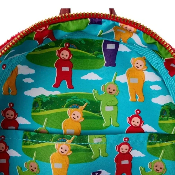 Loungefly Plush Teletubby Po Lightup Backpack - Picture 5 of 5